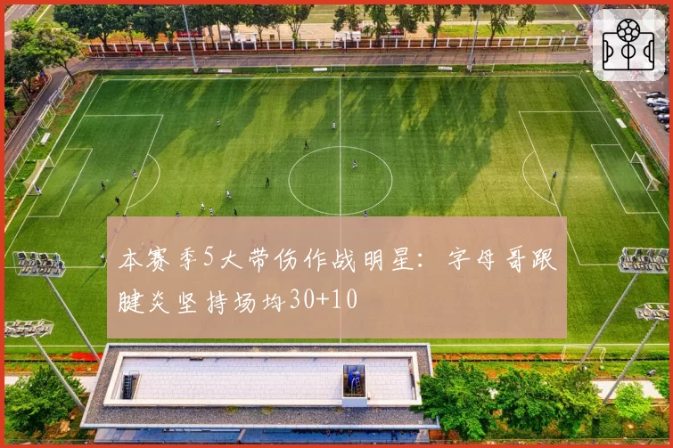 本赛季5大带伤作战明星:字母哥跟腱炎坚持场均30+10