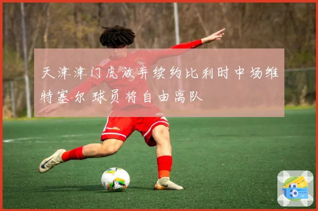 天津津门虎放弃续约比利时中场维特塞尔 球员将自由离队